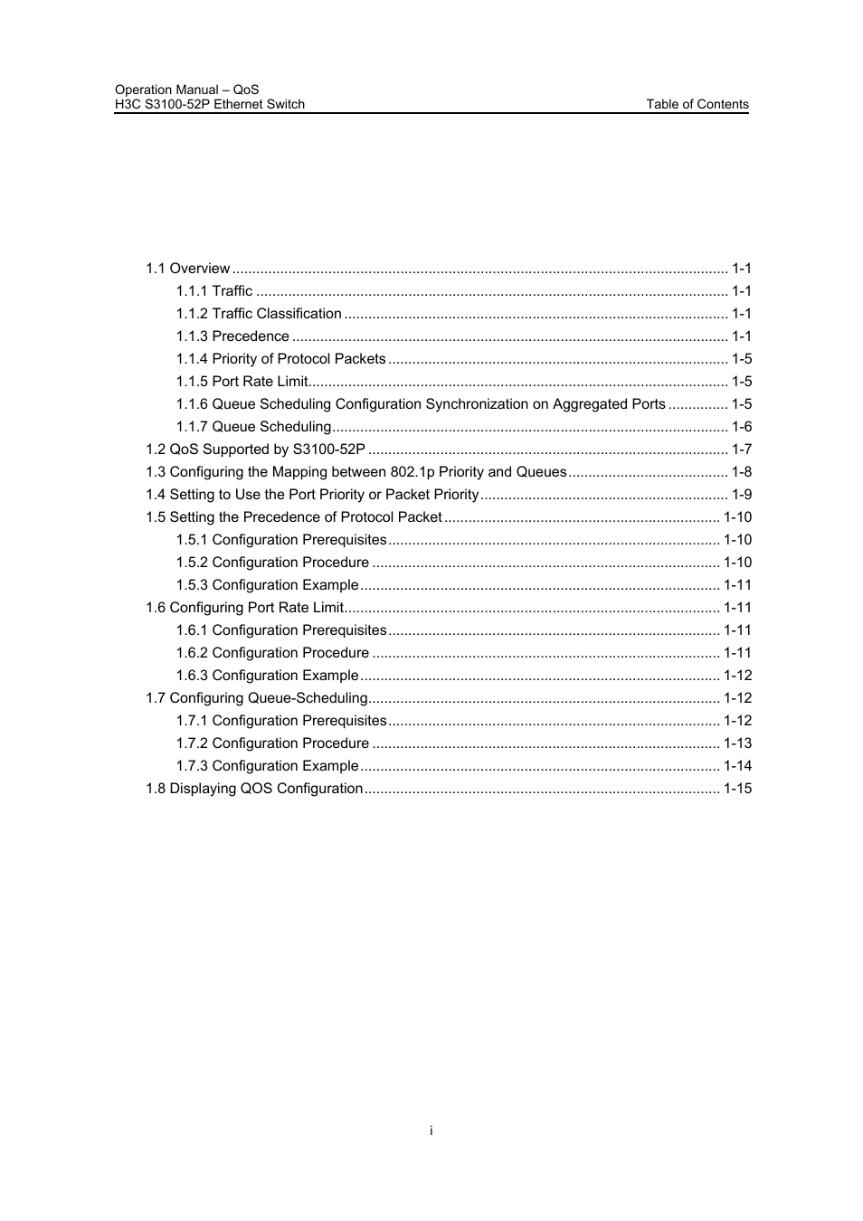 H3C Technologies H3C S3100 Series Switches User Manual | Page 393 / 630