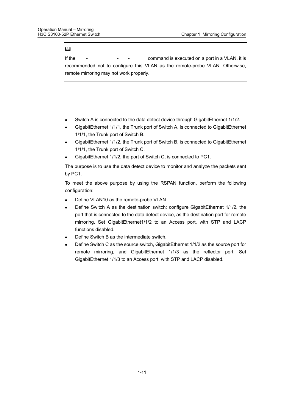 V. configuration example | H3C Technologies H3C S3100 Series Switches User Manual | Page 420 / 630