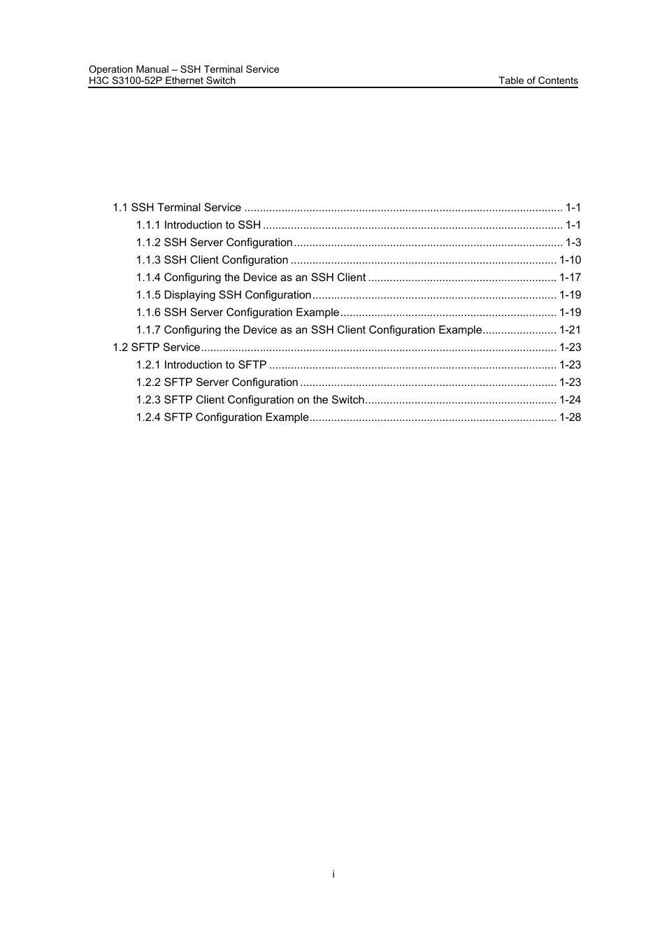 H3C Technologies H3C S3100 Series Switches User Manual | Page 486 / 630