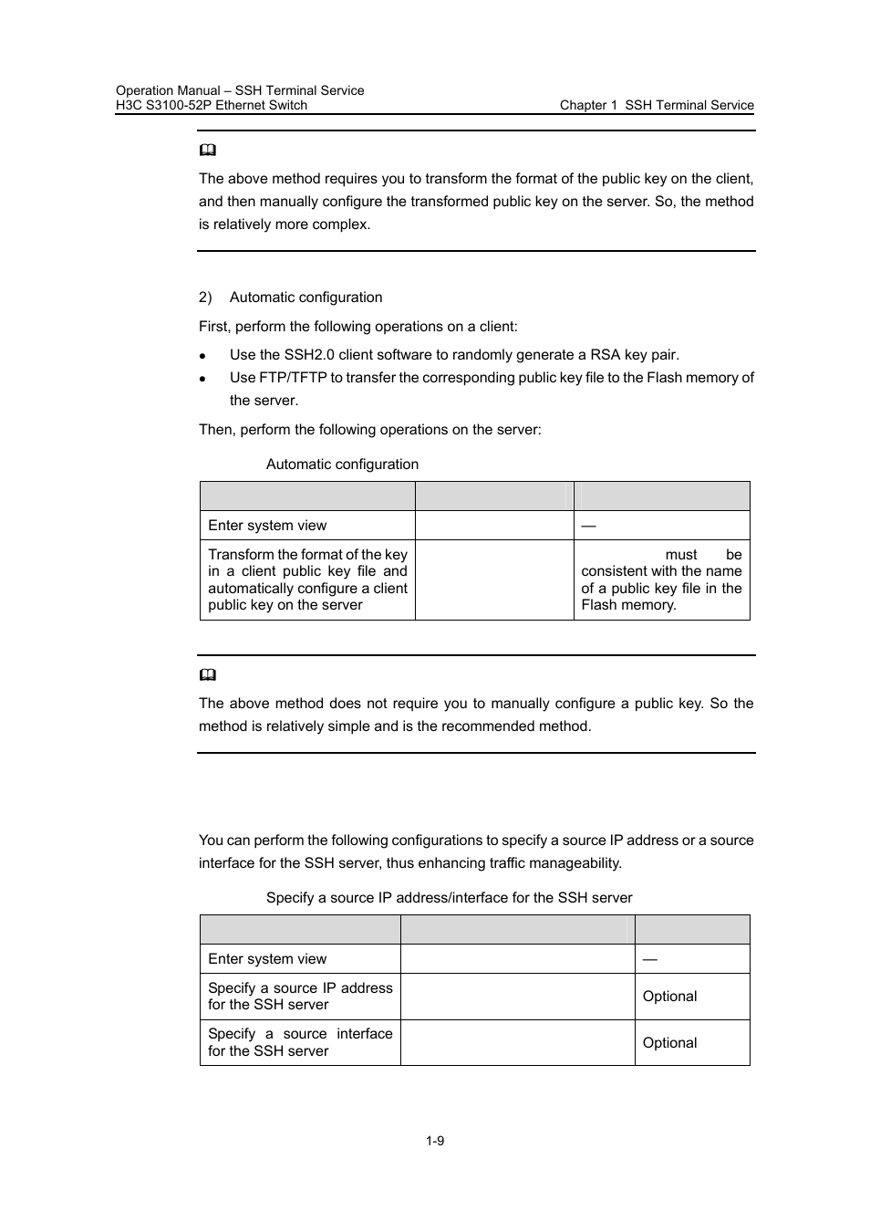 H3C Technologies H3C S3100 Series Switches User Manual | Page 495 / 630