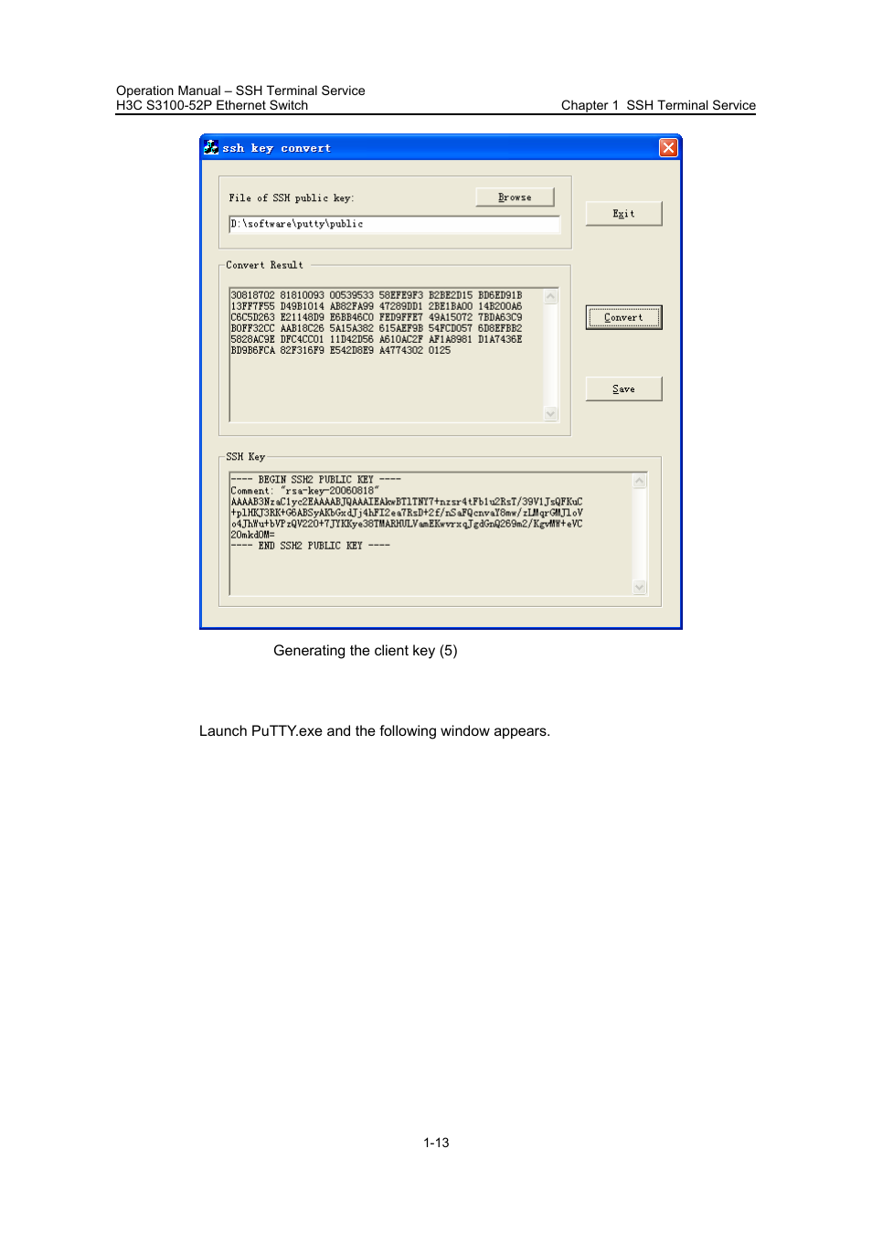 Ii. specifying the ip address of the server, Specifying the ip address of the server | H3C Technologies H3C S3100 Series Switches User Manual | Page 499 / 630