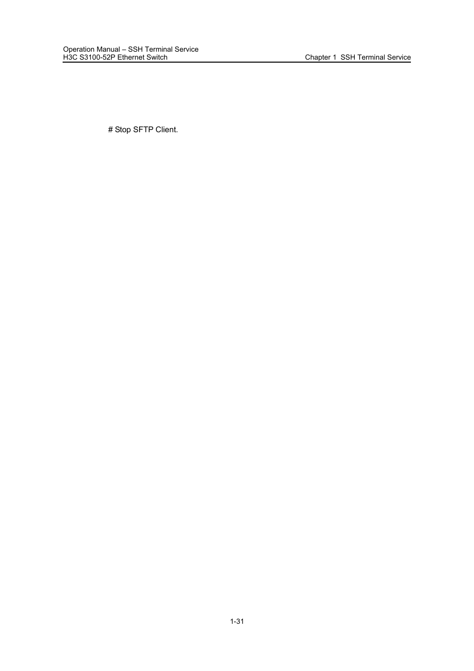 H3C Technologies H3C S3100 Series Switches User Manual | Page 517 / 630