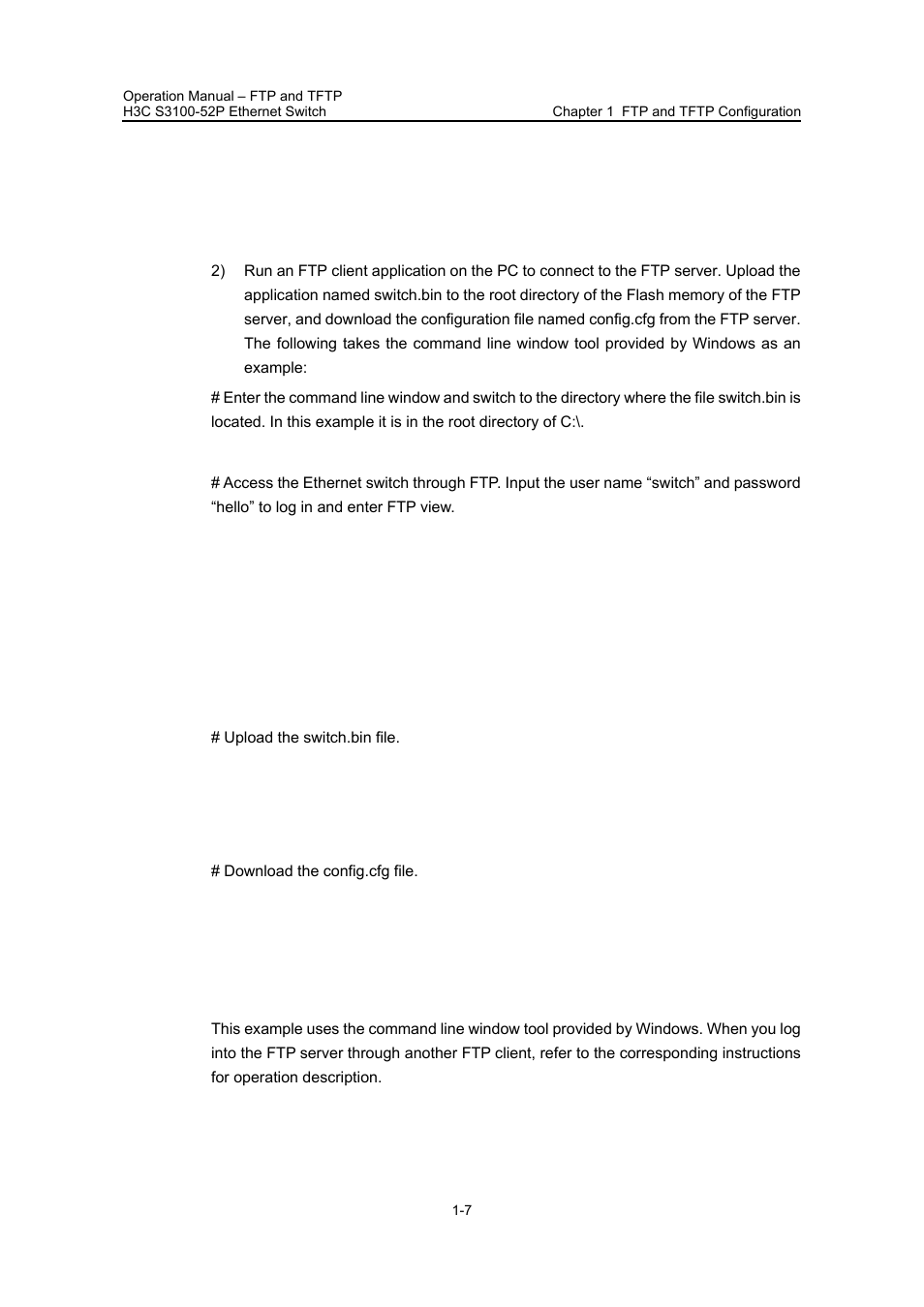 H3C Technologies H3C S3100 Series Switches User Manual | Page 539 / 630