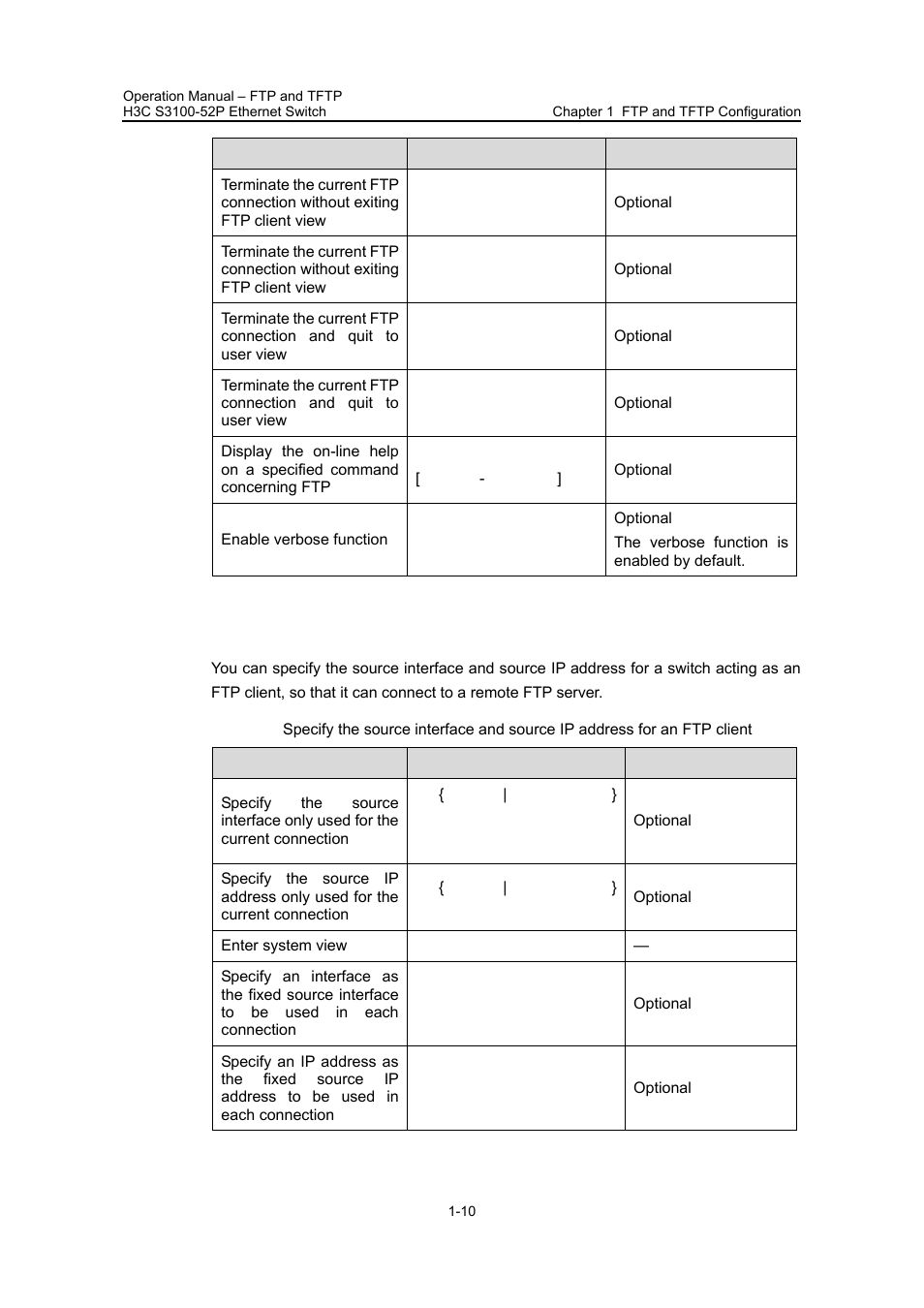 H3C Technologies H3C S3100 Series Switches User Manual | Page 542 / 630