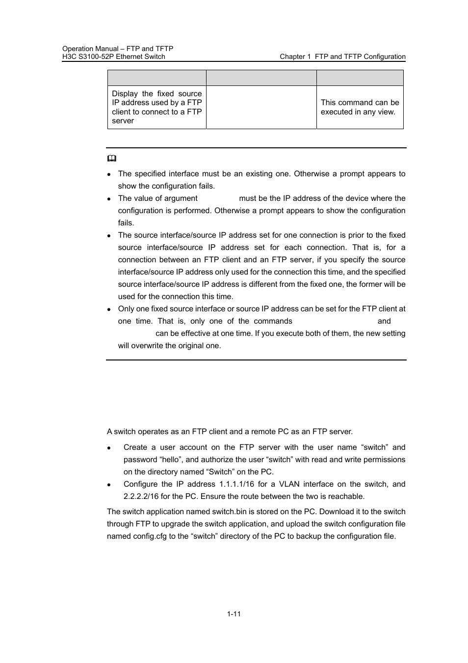 I. network requirements | H3C Technologies H3C S3100 Series Switches User Manual | Page 543 / 630