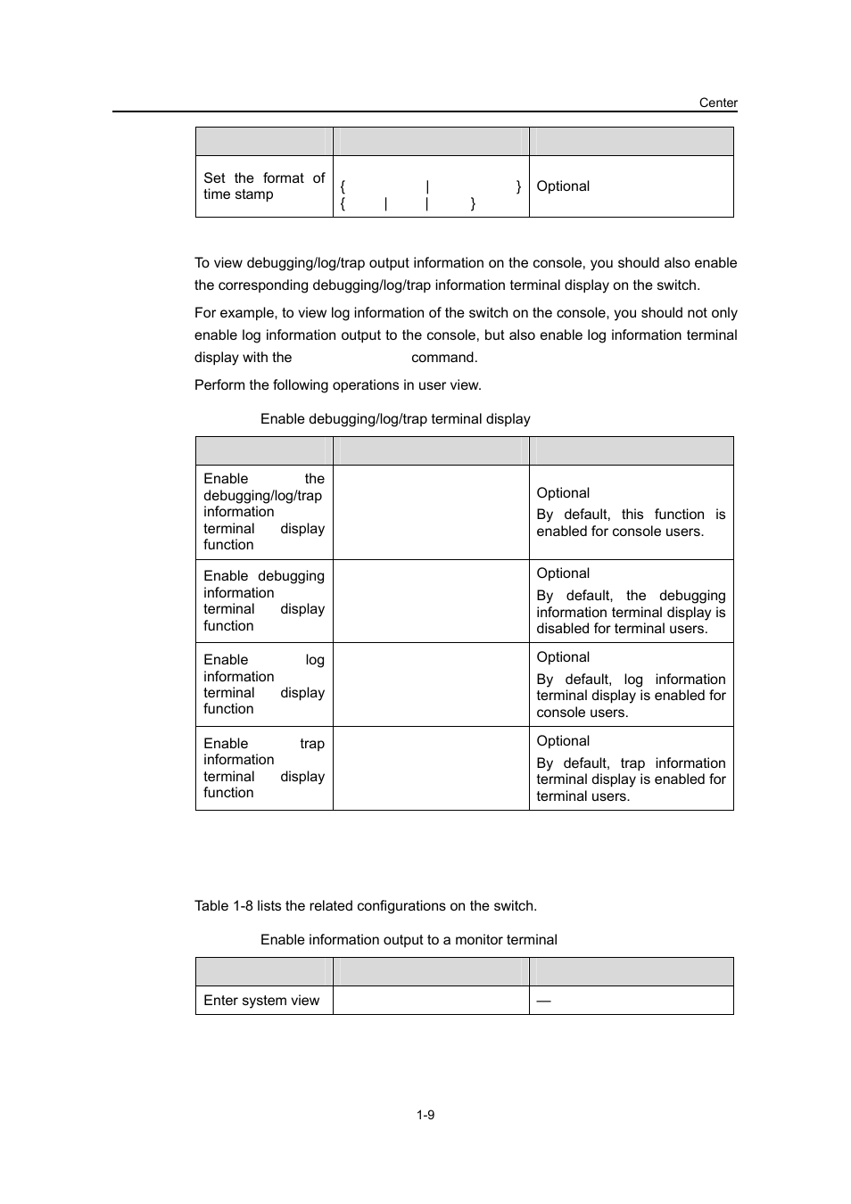H3C Technologies H3C S3100 Series Switches User Manual | Page 560 / 630