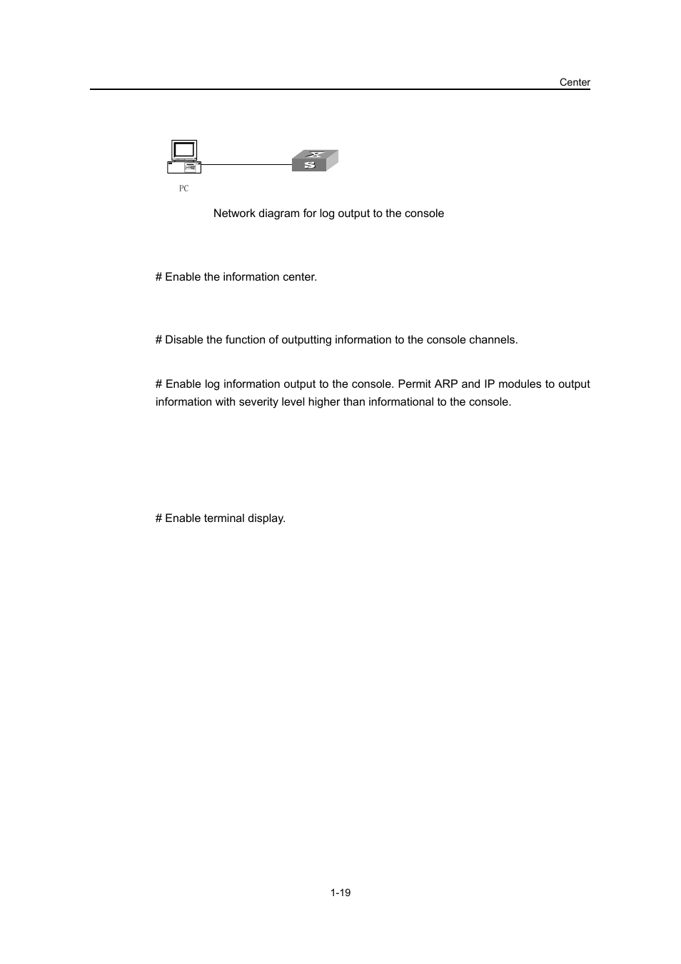 Ii. network diagram, Iii. configuration procedure | H3C Technologies H3C S3100 Series Switches User Manual | Page 570 / 630