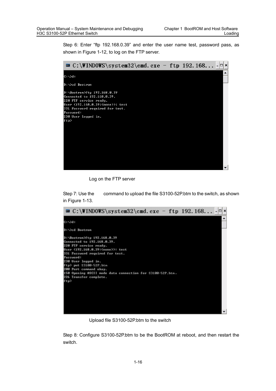 H3C Technologies H3C S3100 Series Switches User Manual | Page 588 / 630