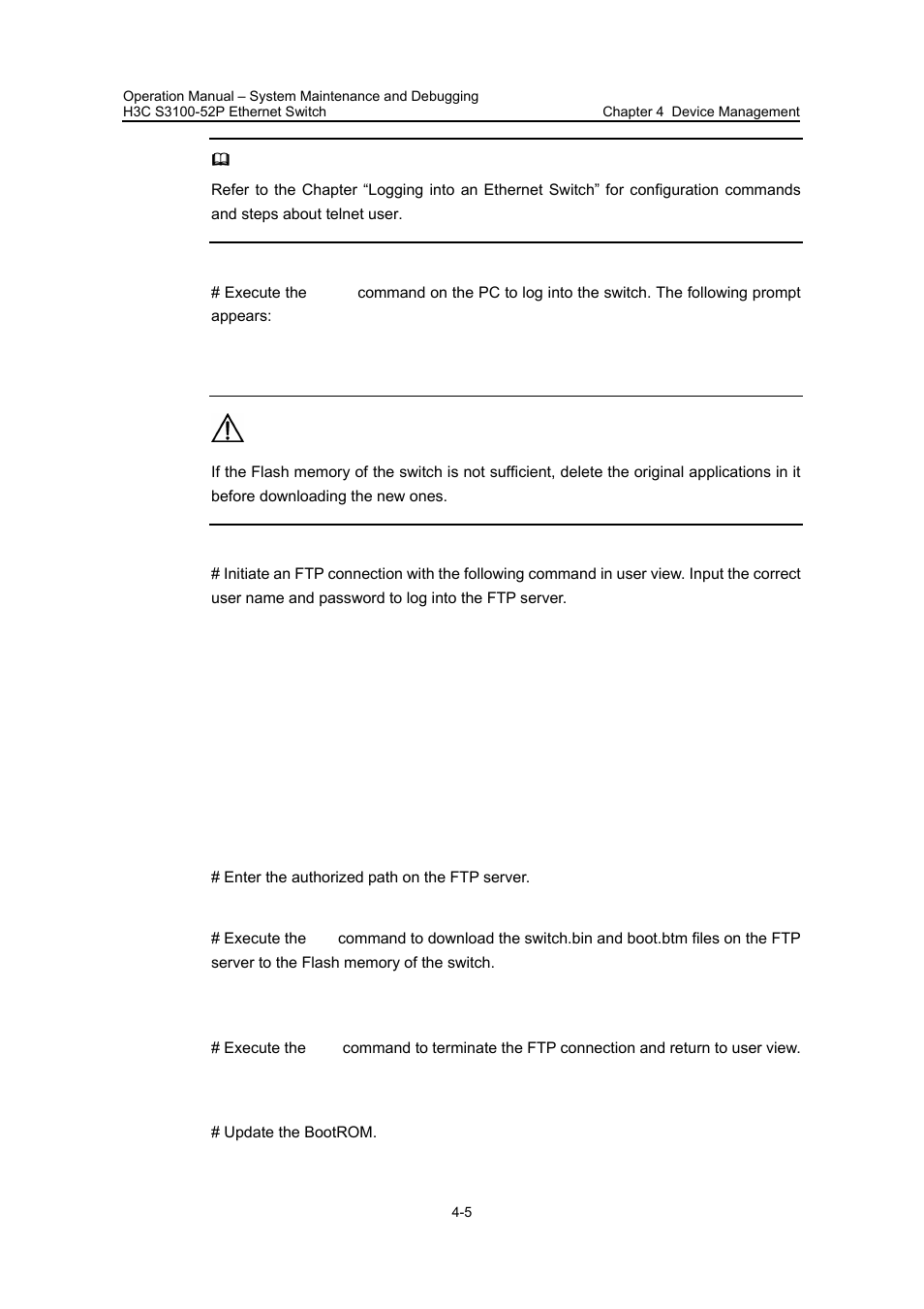 H3C Technologies H3C S3100 Series Switches User Manual | Page 602 / 630