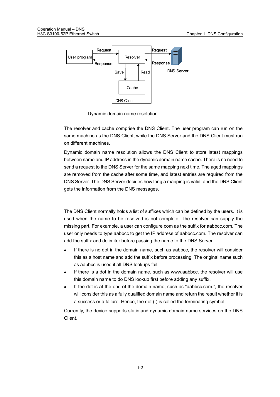 Ii. dns suffixes | H3C Technologies H3C S3100 Series Switches User Manual | Page 623 / 630