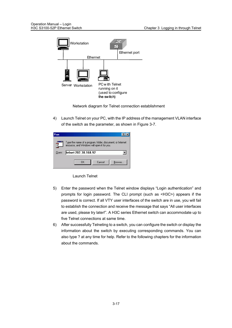 Figure 3-6 | H3C Technologies H3C S3100 Series Switches User Manual | Page 68 / 630