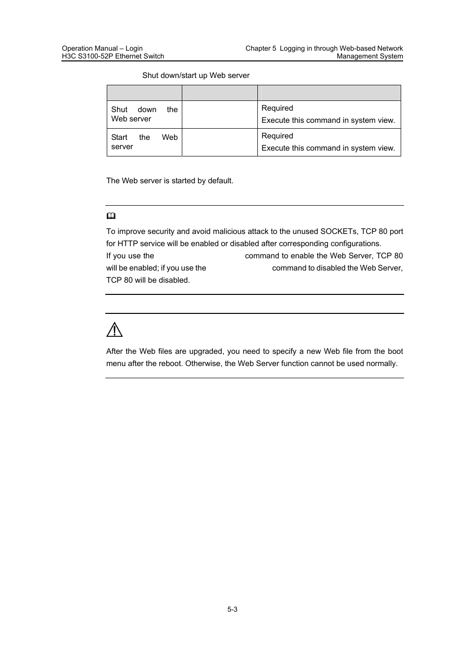 H3C Technologies H3C S3100 Series Switches User Manual | Page 78 / 630