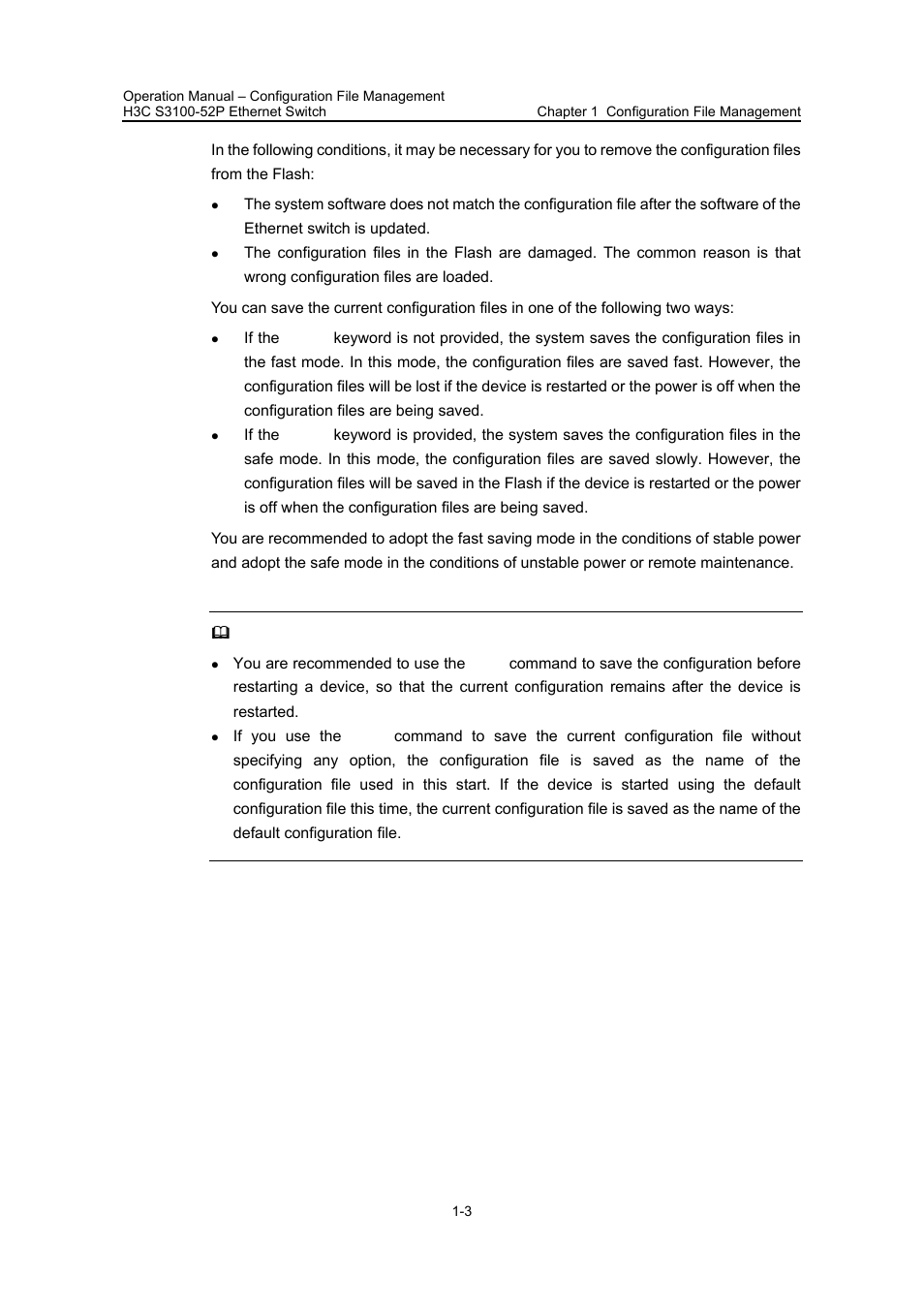 H3C Technologies H3C S3100 Series Switches User Manual | Page 94 / 630