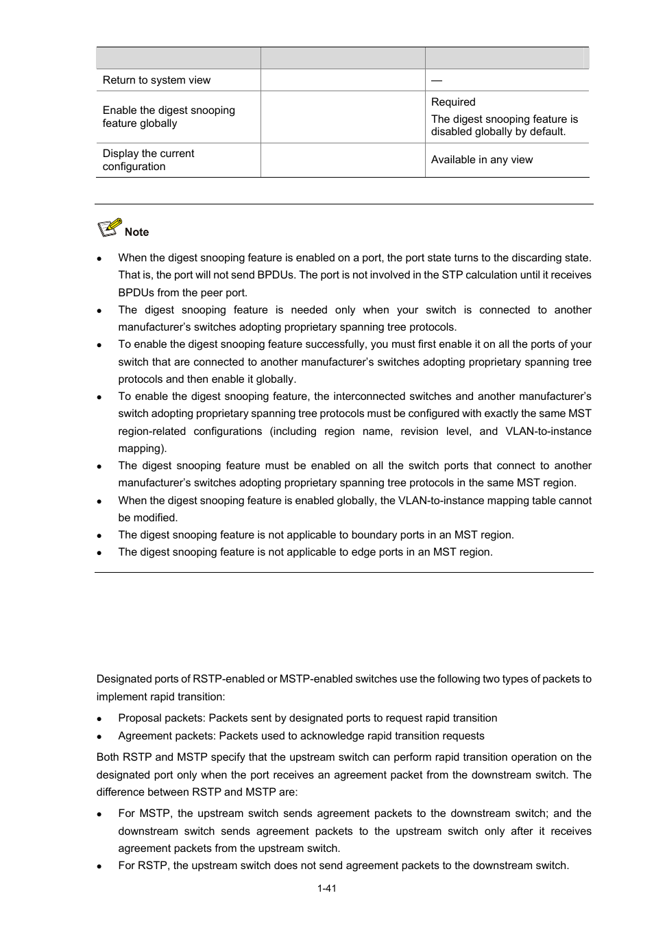 Configuring rapid transition, Introduction | H3C Technologies H3C S3100 Series Switches User Manual | Page 260 / 1056