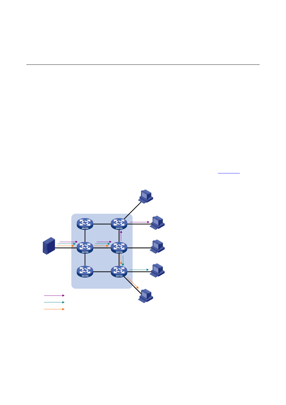 1 multicast overview, Multicast overview, Information transmission in the unicast mode | H3C Technologies H3C S3100 Series Switches User Manual | Page 274 / 1056