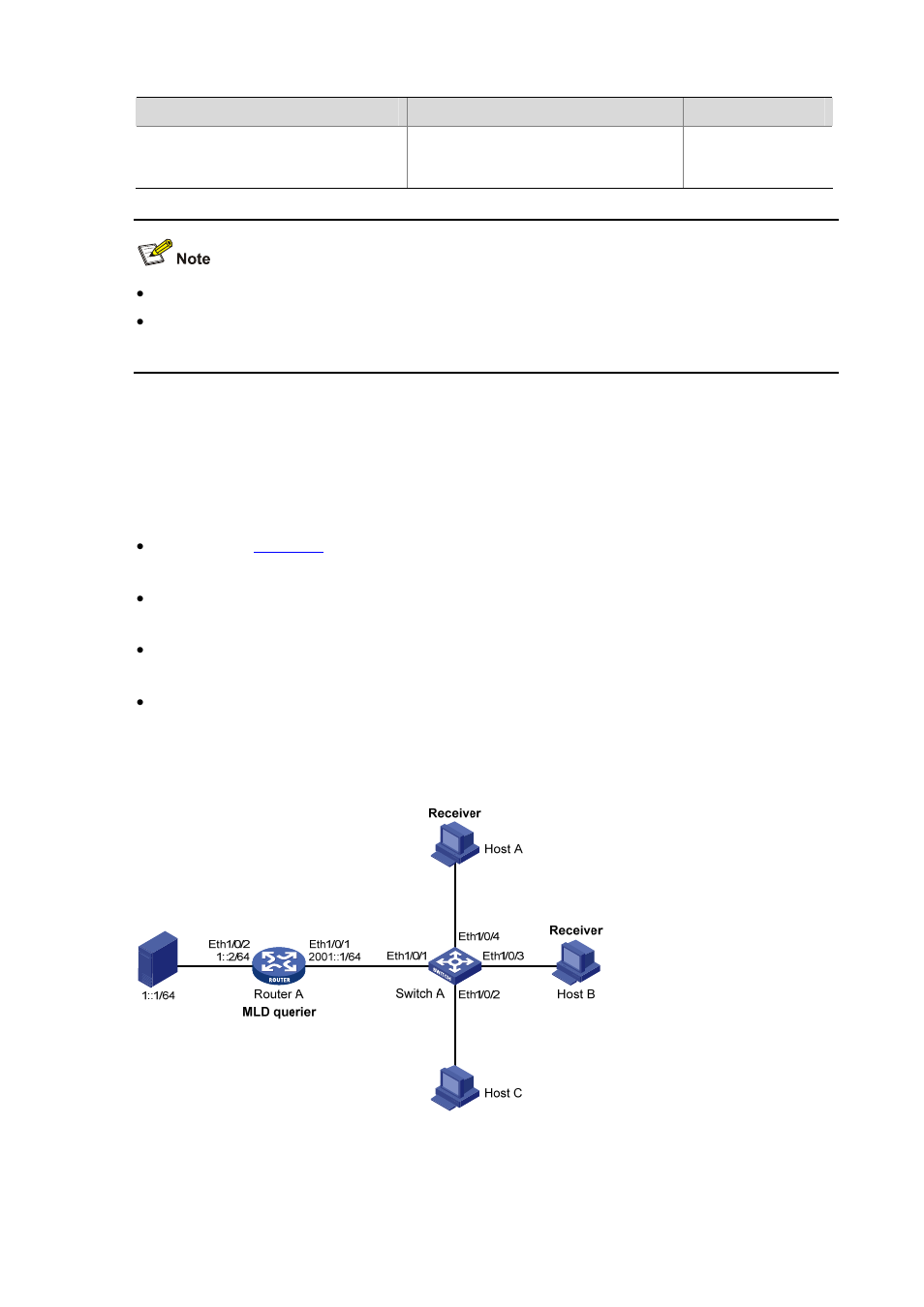 Mld snooping configuration examples, Network requirements, Configuration procedure | H3C Technologies H3C S3100 Series Switches User Manual | Page 327 / 1056