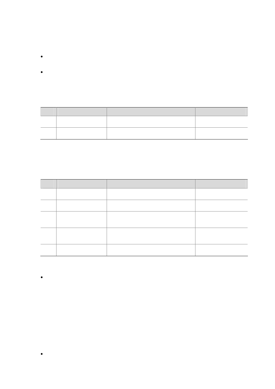 Depth-first order for a basic ipv6 acl, Depth-first order for an advanced ipv6 acl, Rule numbering step with ipv6 acls | H3C Technologies H3C S3100 Series Switches User Manual | Page 350 / 1056
