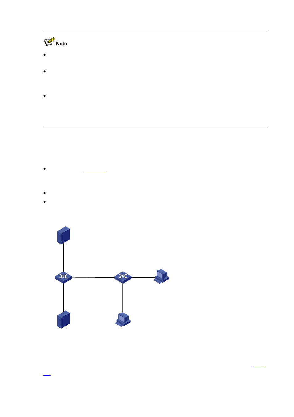 Network requirements, Configuration procedures | H3C Technologies H3C S3100 Series Switches User Manual | Page 356 / 1056