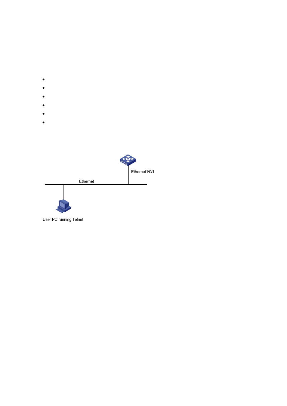 Configuration example, Network requirements, Network diagram | Configuration procedure | H3C Technologies H3C S3100 Series Switches User Manual | Page 39 / 1056