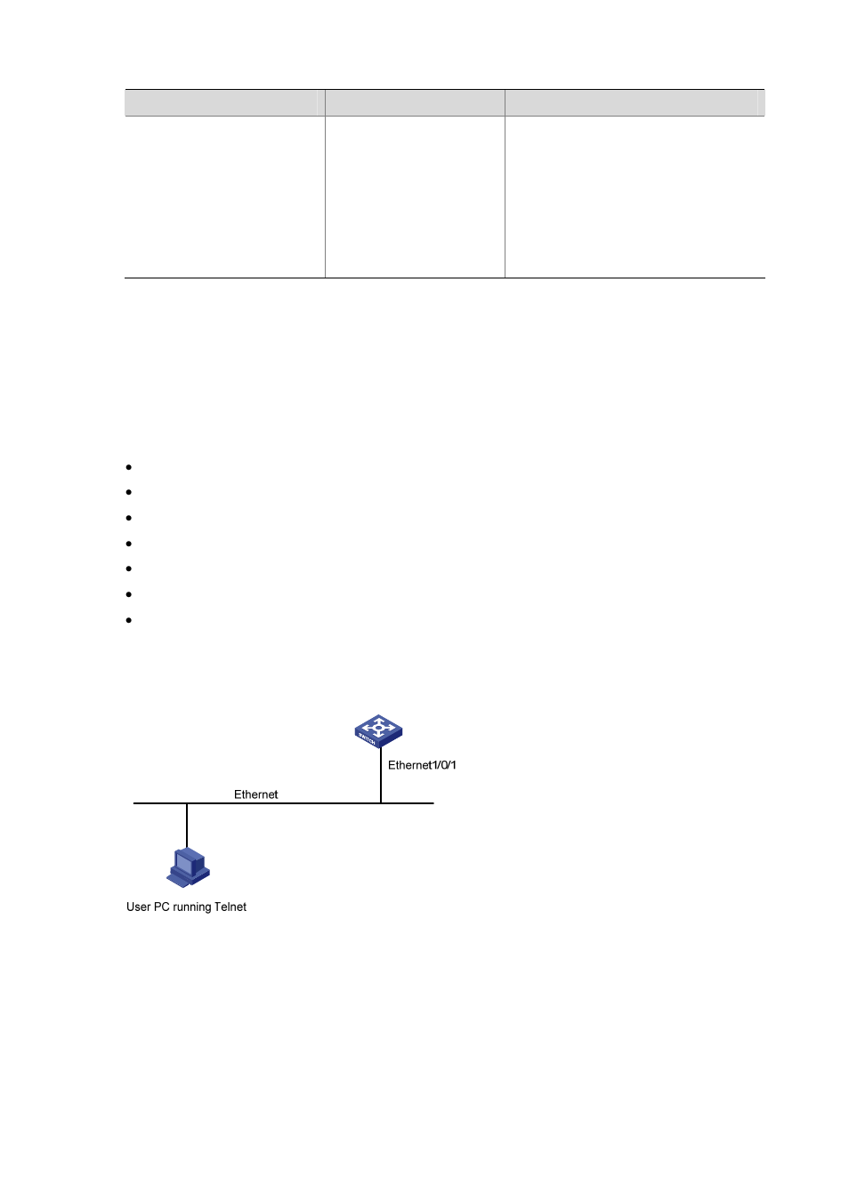 Configuration example, Network requirements, Network diagram | Configuration procedure | H3C Technologies H3C S3100 Series Switches User Manual | Page 41 / 1056