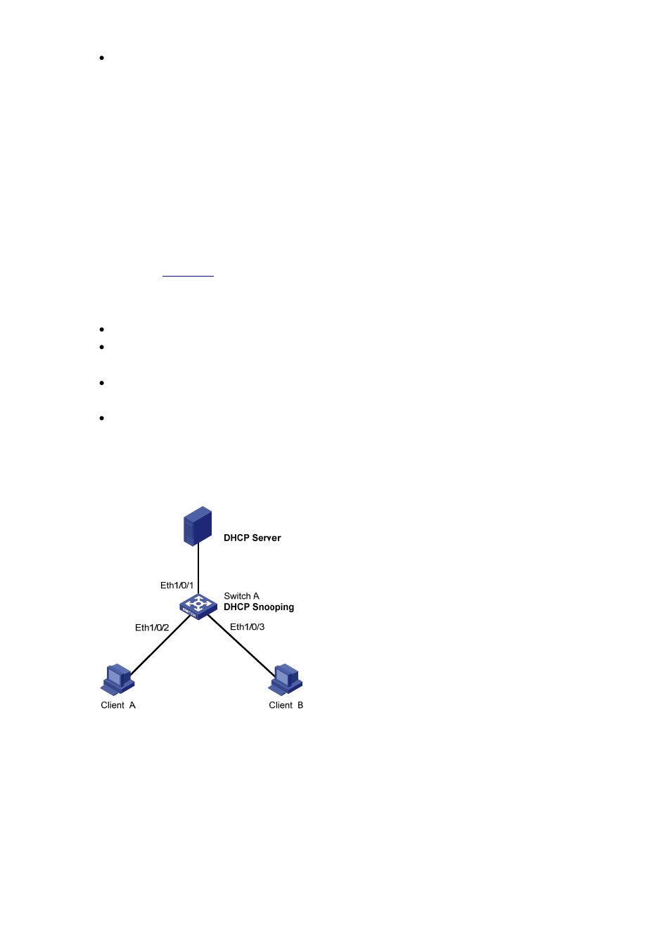 Configuration procedure, Network requirements, Network diagram | H3C Technologies H3C S3100 Series Switches User Manual | Page 494 / 1056