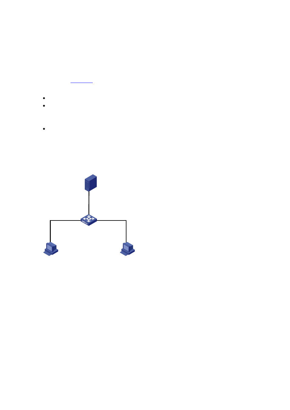 Network requirements, Network diagram, Configuration procedure | H3C Technologies H3C S3100 Series Switches User Manual | Page 546 / 1056