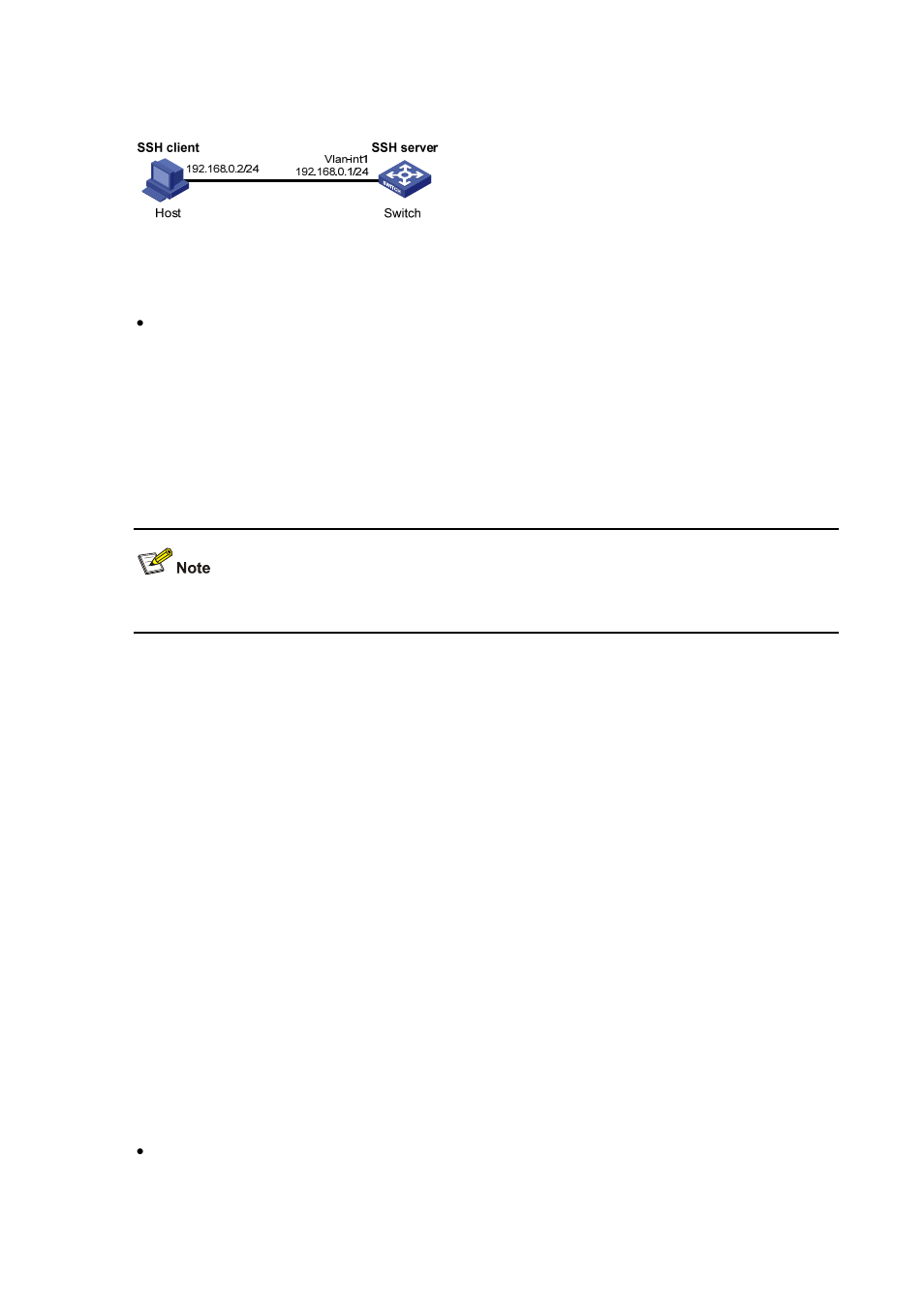 Network diagram, Configuration procedure | H3C Technologies H3C S3100 Series Switches User Manual | Page 735 / 1056