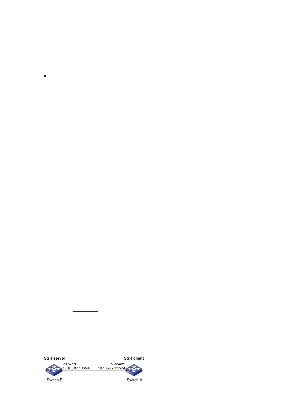 Network requirements, Network diagram | H3C Technologies H3C S3100 Series Switches User Manual | Page 751 / 1056