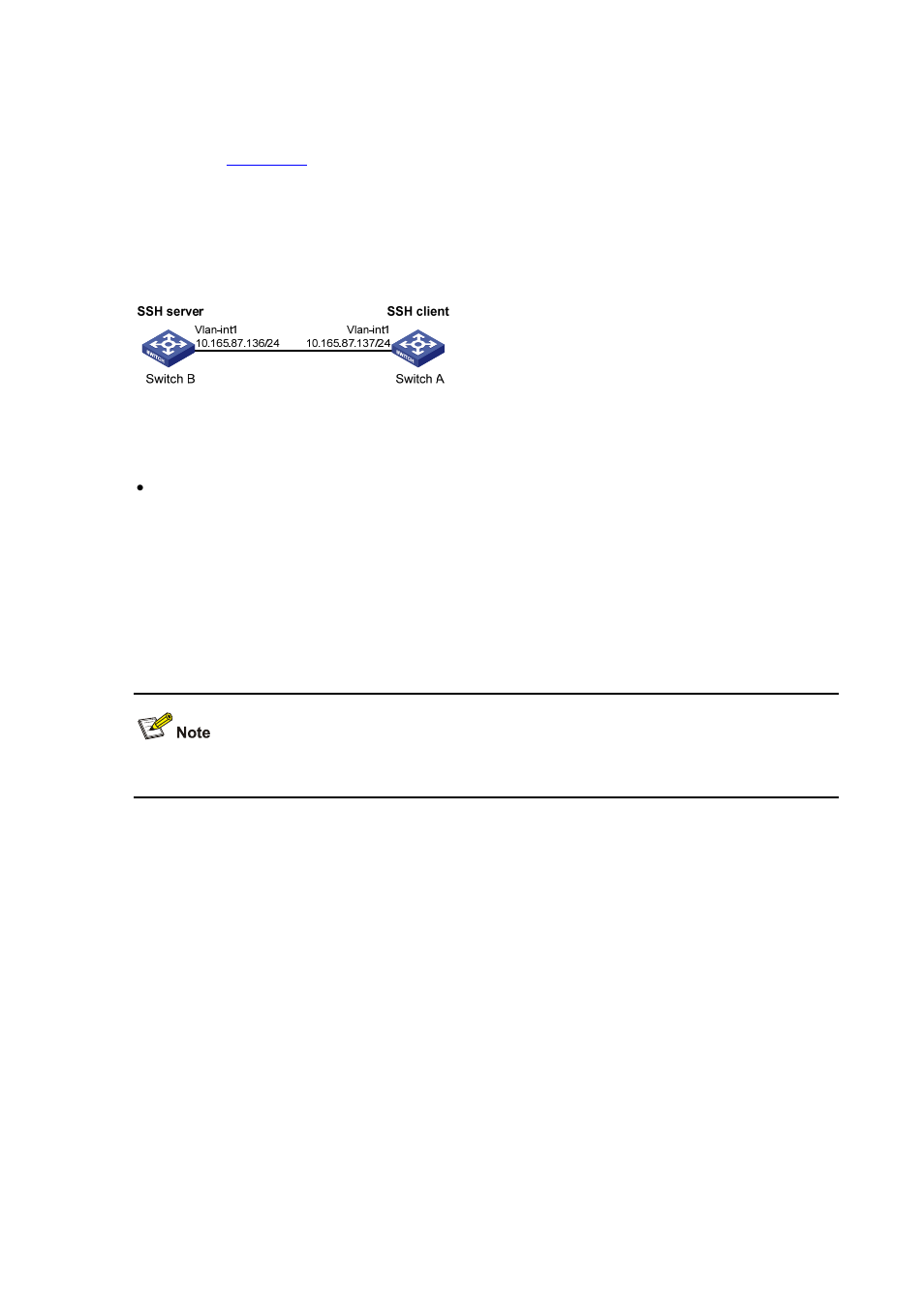 Network requirements, Network diagram, Configuration procedure | H3C Technologies H3C S3100 Series Switches User Manual | Page 754 / 1056