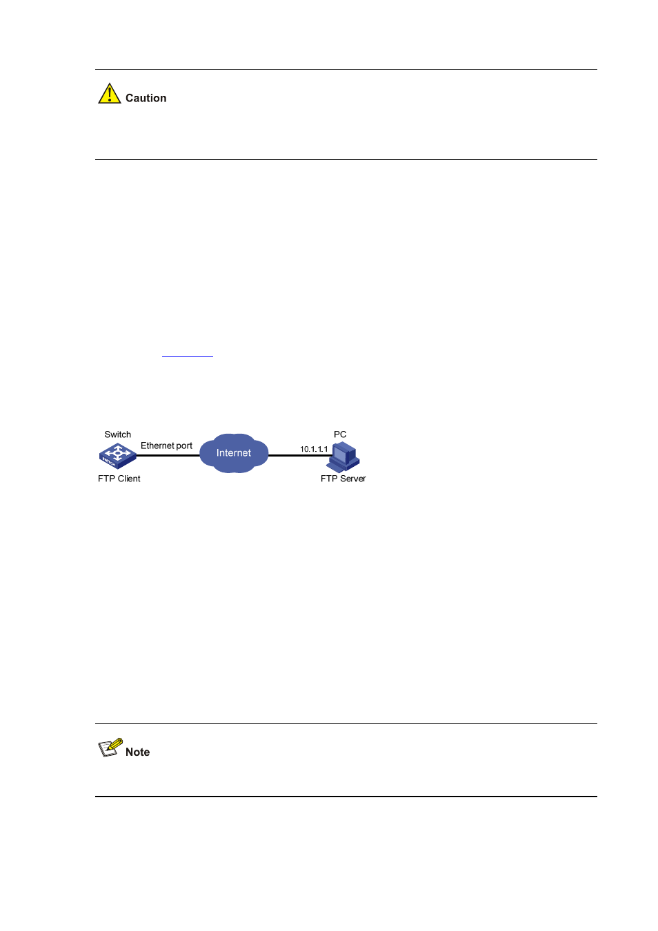 Remote boot rom and software loading, Remote loading using ftp, Loading procedure using ftp client | H3C Technologies H3C S3100 Series Switches User Manual | Page 817 / 1056