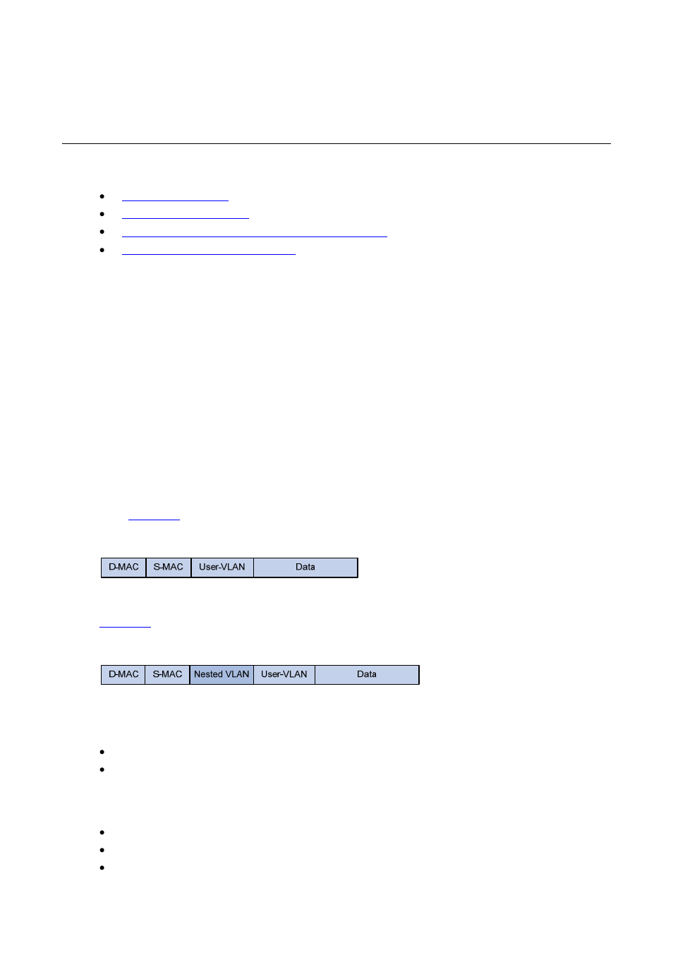 1 vlan-vpn configuration, Vlan-vpn overview, Introduction to vlan-vpn | Vlan-vpn configuration | H3C Technologies H3C S3100 Series Switches User Manual | Page 839 / 1056