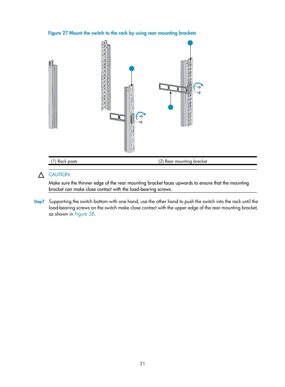 H3C Technologies H3C S3100V2 Series Switches User Manual | Page 27 / 69