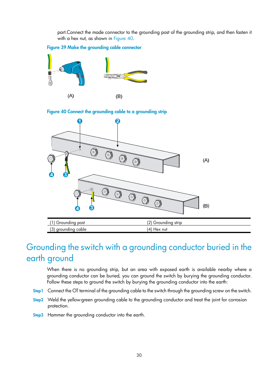 Ut a in, Figure 39, Ut b in | H3C Technologies H3C S3100V2 Series Switches User Manual | Page 36 / 69