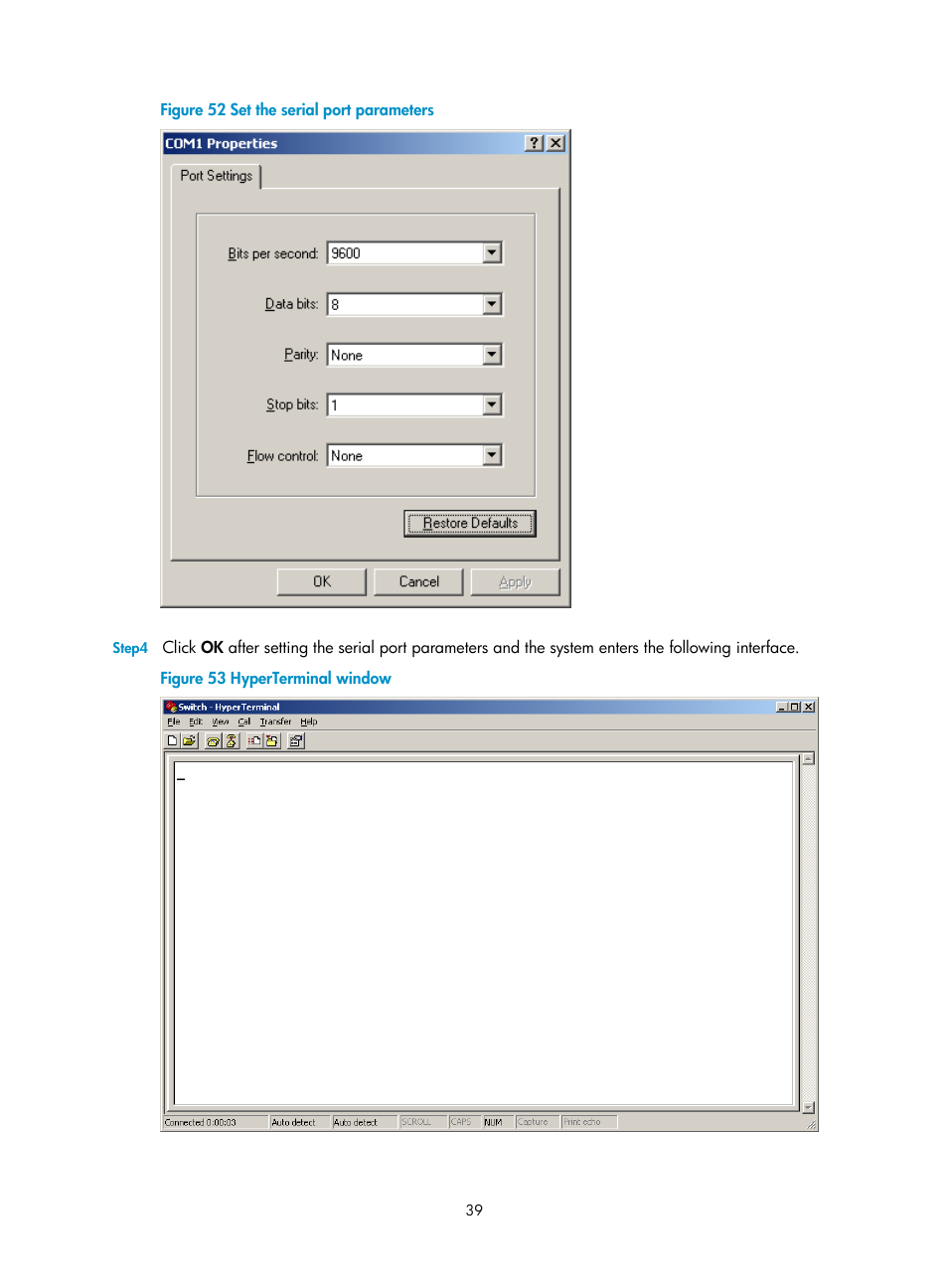 H3C Technologies H3C S3100V2 Series Switches User Manual | Page 45 / 69