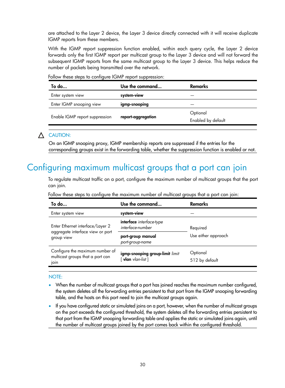 H3C Technologies H3C S3100V2 Series Switches User Manual | Page 38 / 111