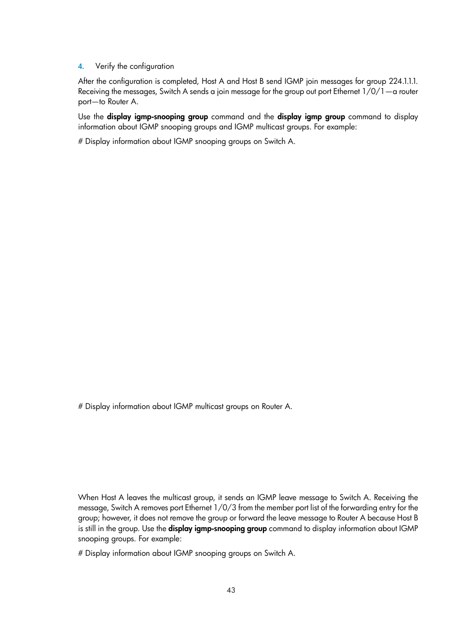 H3C Technologies H3C S3100V2 Series Switches User Manual | Page 51 / 111