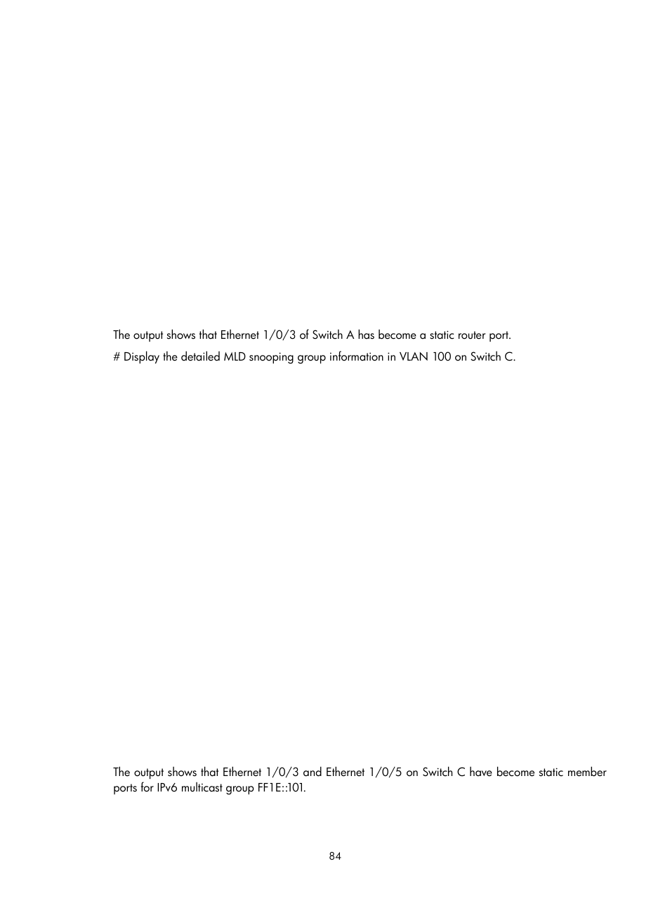 H3C Technologies H3C S3100V2 Series Switches User Manual | Page 92 / 111