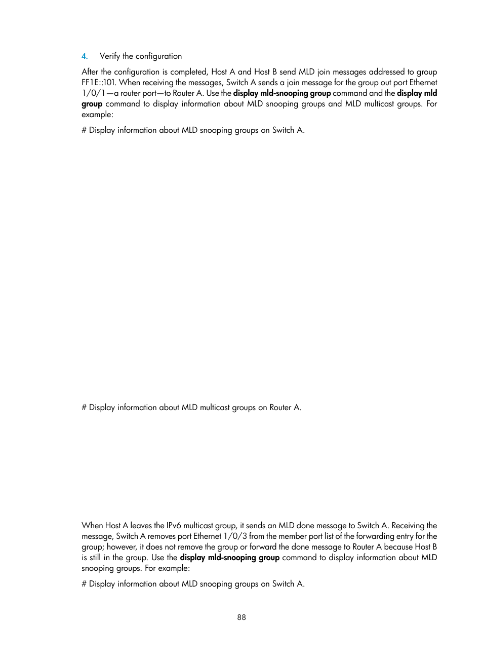 H3C Technologies H3C S3100V2 Series Switches User Manual | Page 96 / 111