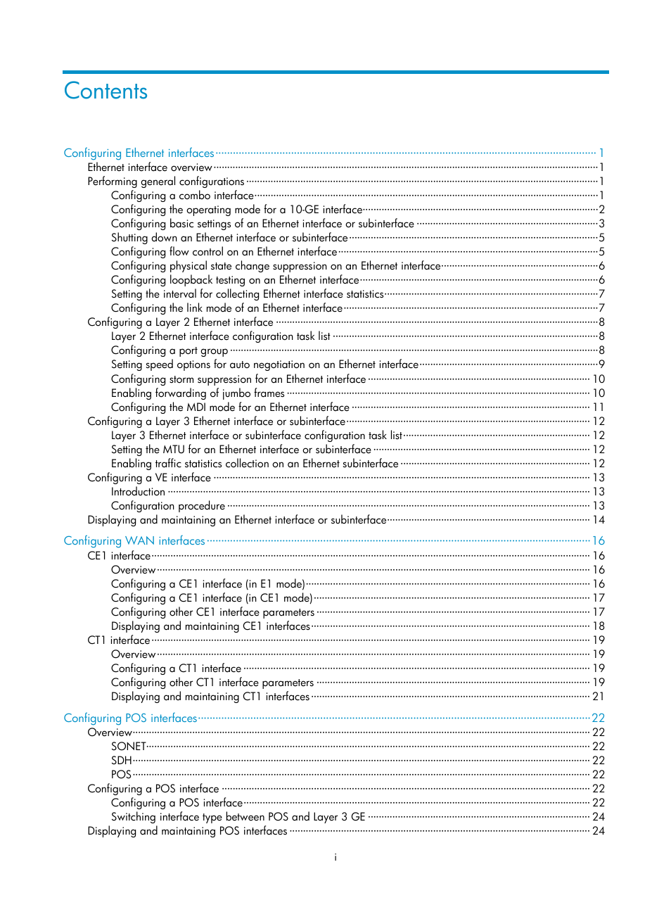 H3C Technologies H3C SR8800 User Manual | Page 6 / 66