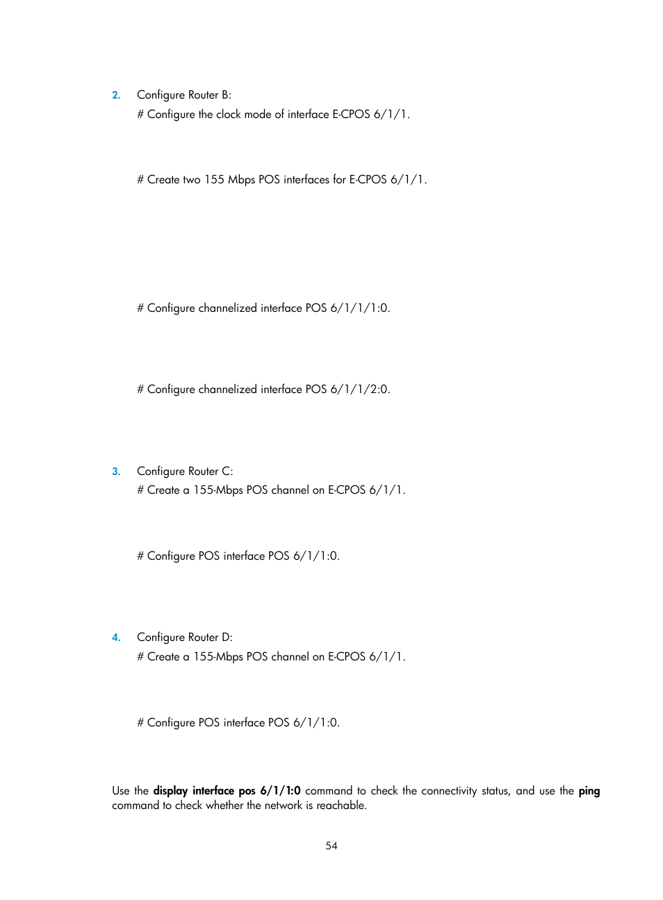 H3C Technologies H3C SR8800 User Manual | Page 61 / 66