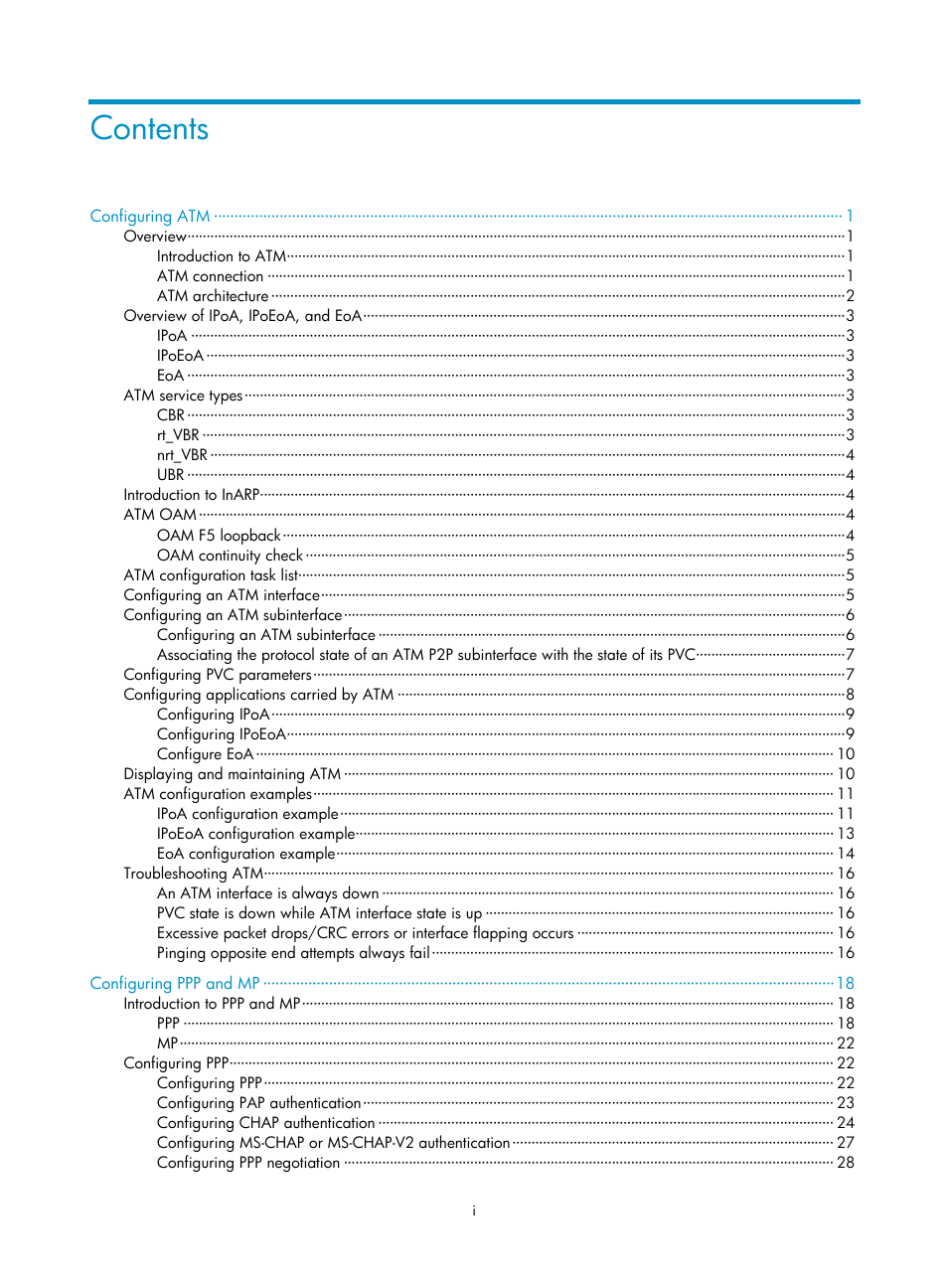 H3C Technologies H3C SR8800 User Manual | Page 6 / 78