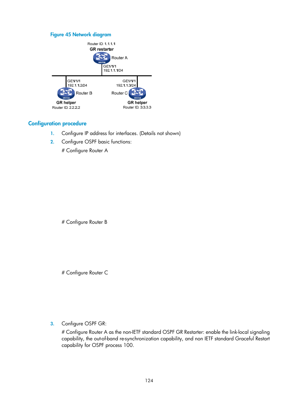 Configuration procedure | H3C Technologies H3C SR8800 User Manual | Page 140 / 431