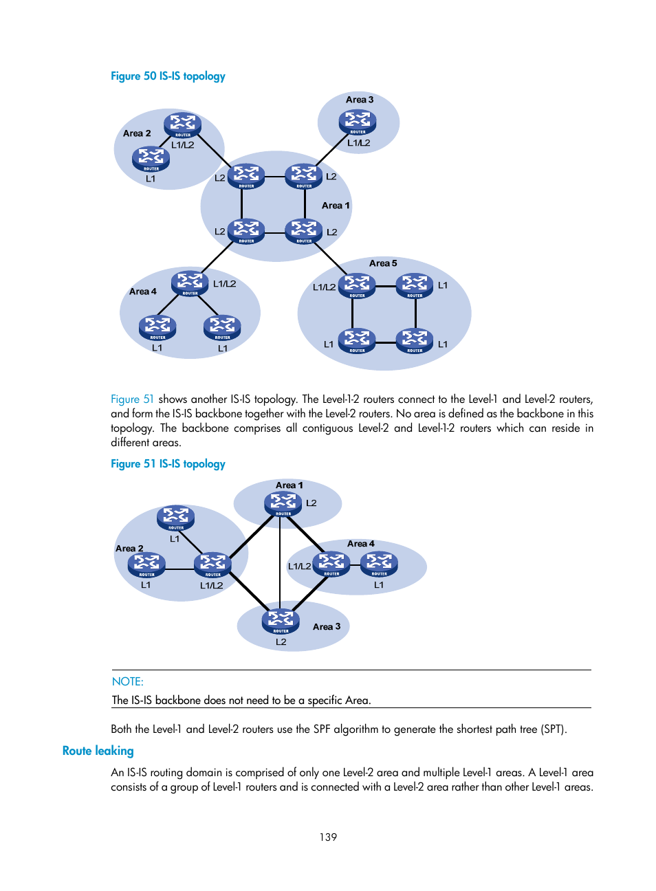 Route leaking | H3C Technologies H3C SR8800 User Manual | Page 155 / 431