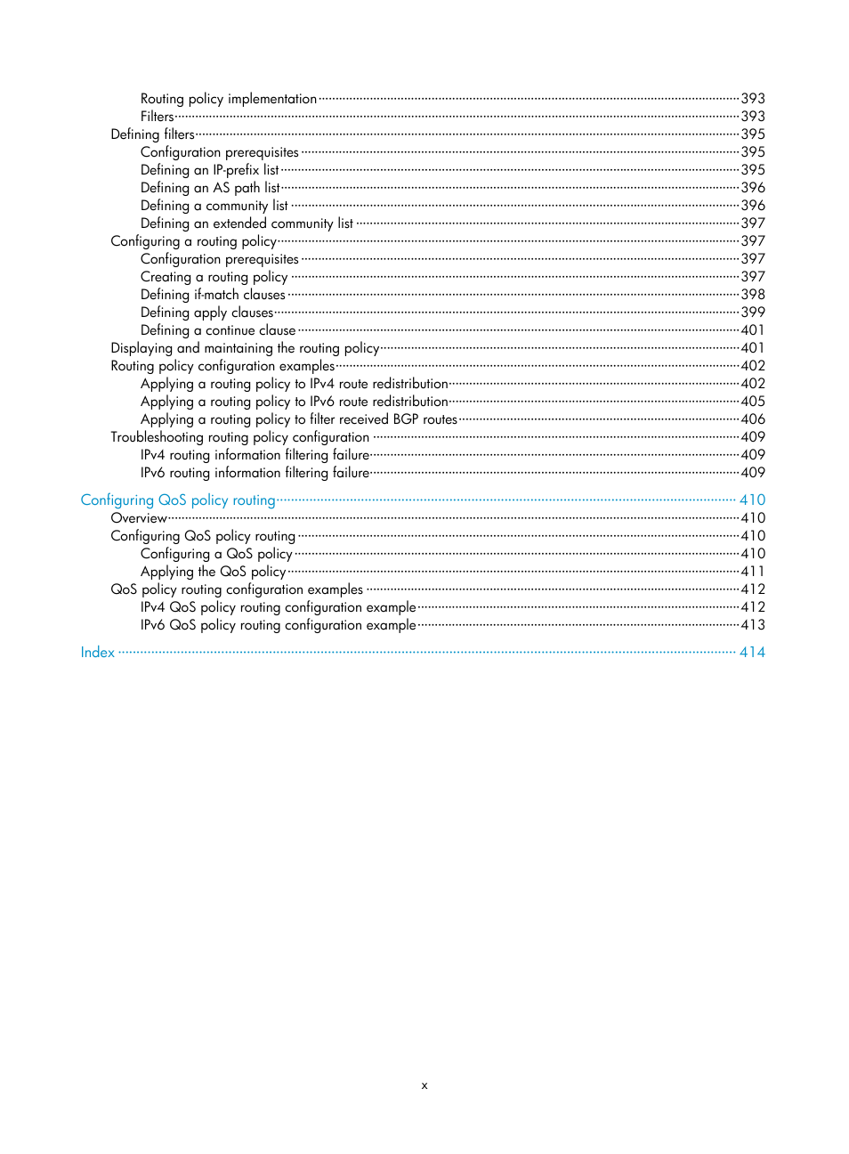 H3C Technologies H3C SR8800 User Manual | Page 16 / 431