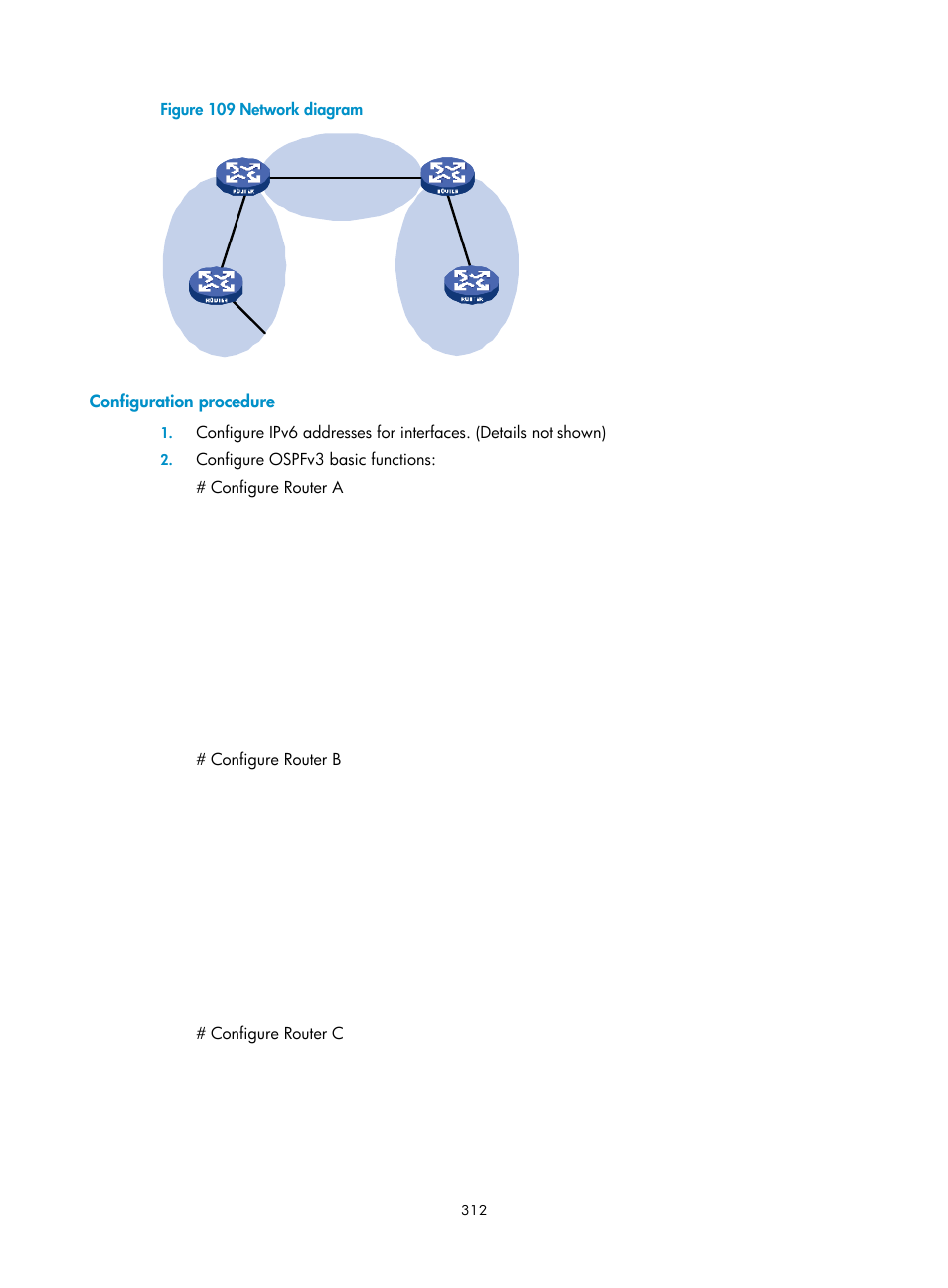 Configuration procedure | H3C Technologies H3C SR8800 User Manual | Page 328 / 431