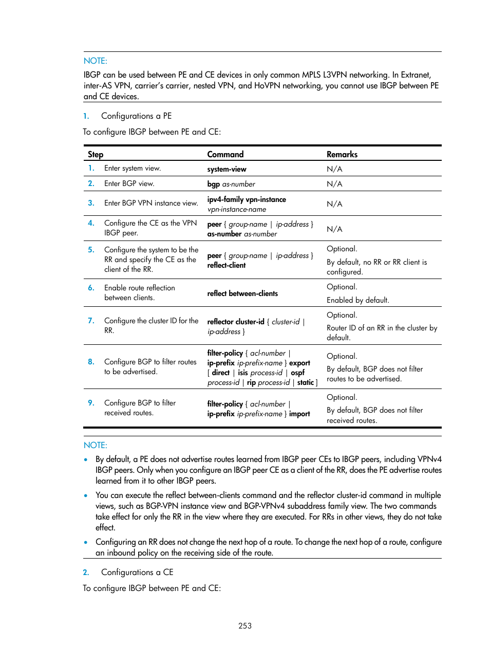 H3C Technologies H3C SR8800 User Manual | Page 264 / 410