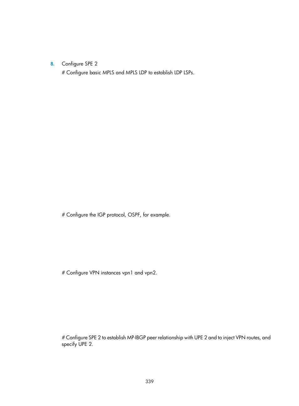 H3C Technologies H3C SR8800 User Manual | Page 350 / 410