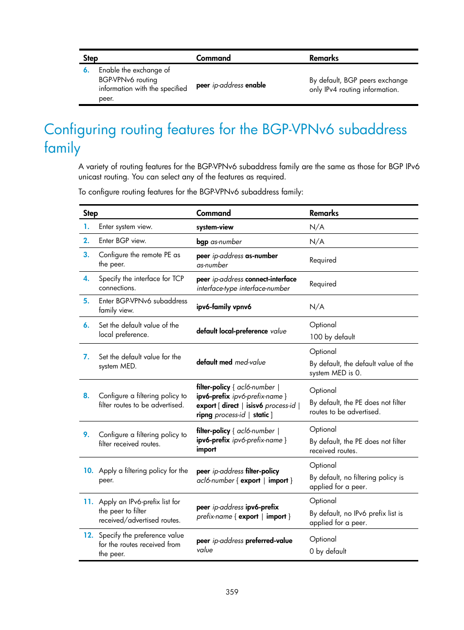 H3C Technologies H3C SR8800 User Manual | Page 370 / 410