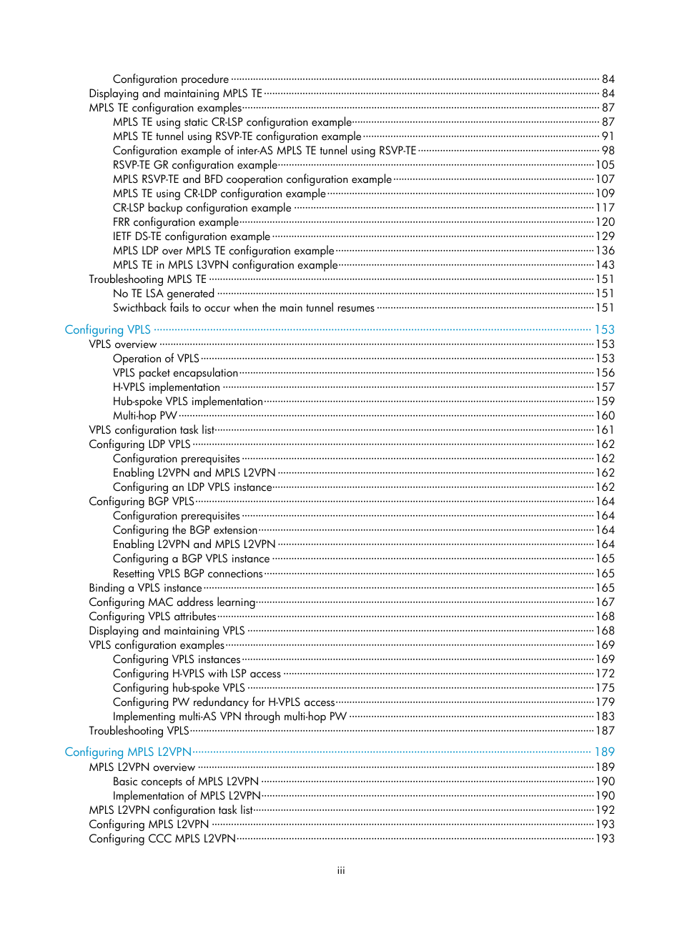 H3C Technologies H3C SR8800 User Manual | Page 8 / 410