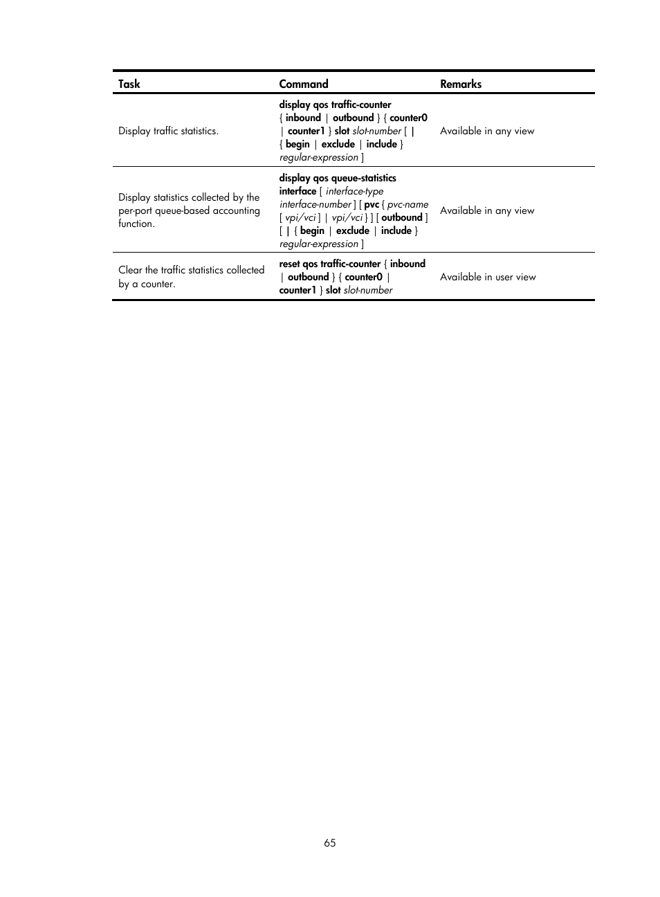 H3C Technologies H3C SR8800 User Manual | Page 74 / 108